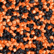 Orange and black EPDM blend
